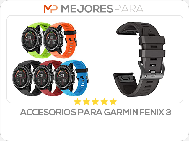 accesorios para garmin fenix 3