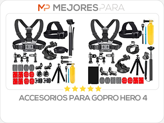 accesorios para gopro hero 4