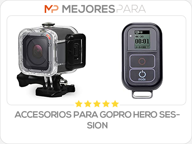 accesorios para gopro hero session