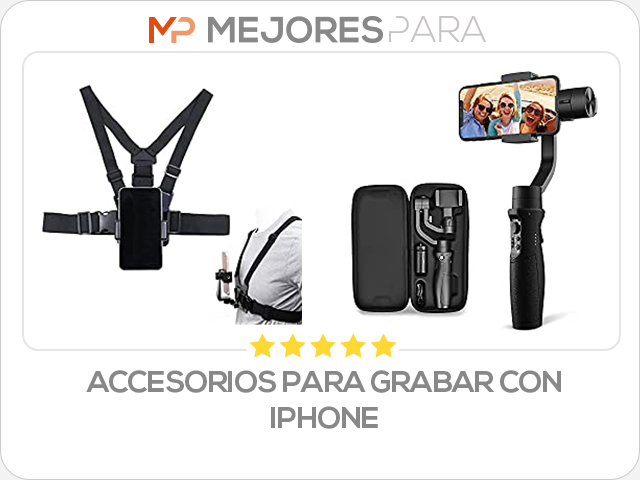 accesorios para grabar con iphone