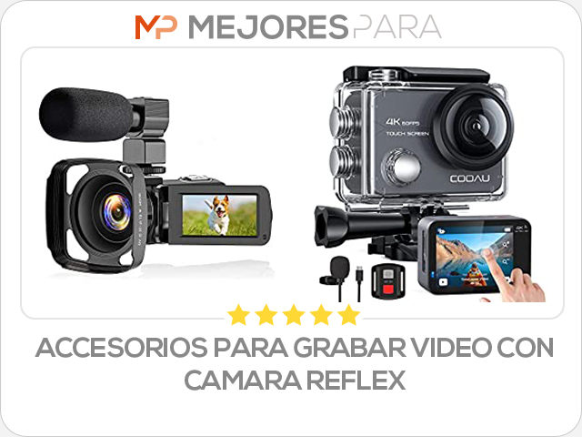 accesorios para grabar video con camara reflex