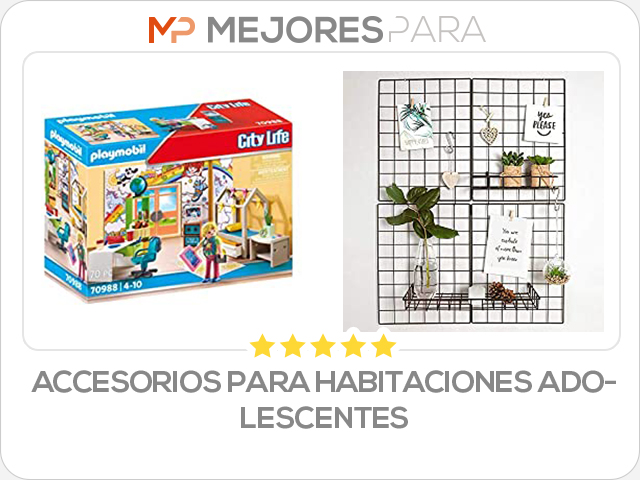 accesorios para habitaciones adolescentes