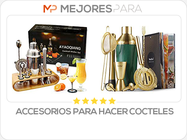 accesorios para hacer cocteles