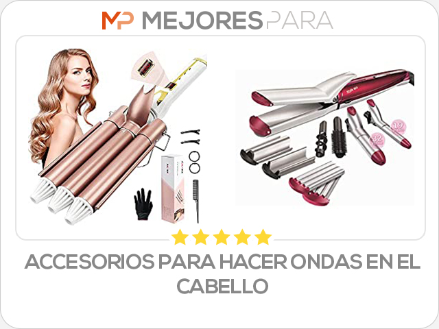 accesorios para hacer ondas en el cabello