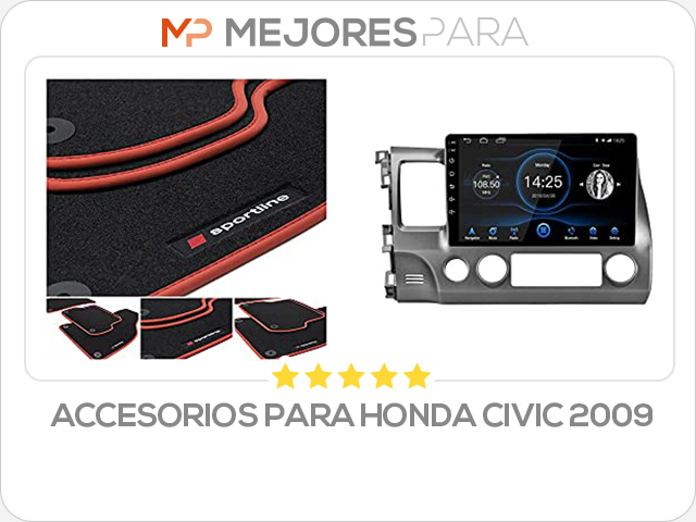 accesorios para honda civic 2009