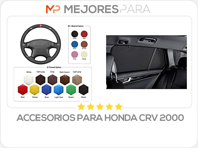 accesorios para honda crv 2000