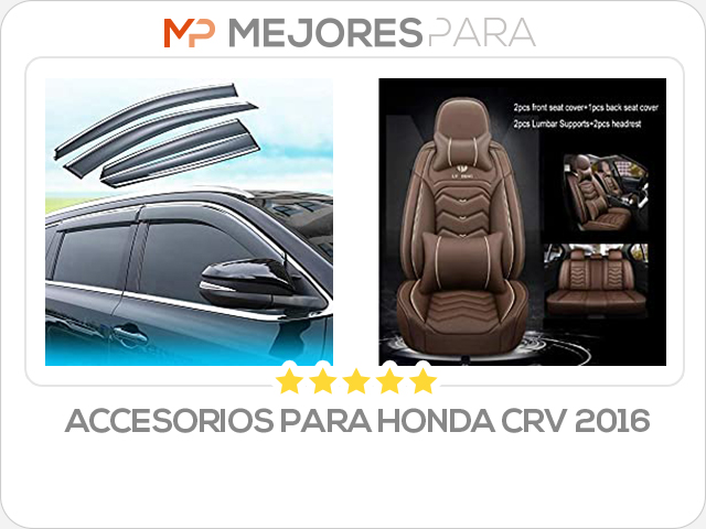 accesorios para honda crv 2016