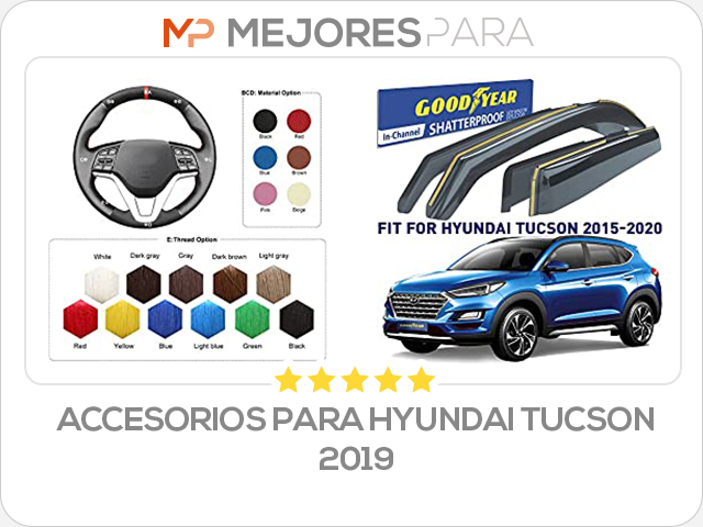 accesorios para hyundai tucson 2019