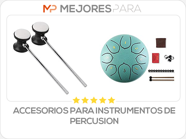 accesorios para instrumentos de percusion