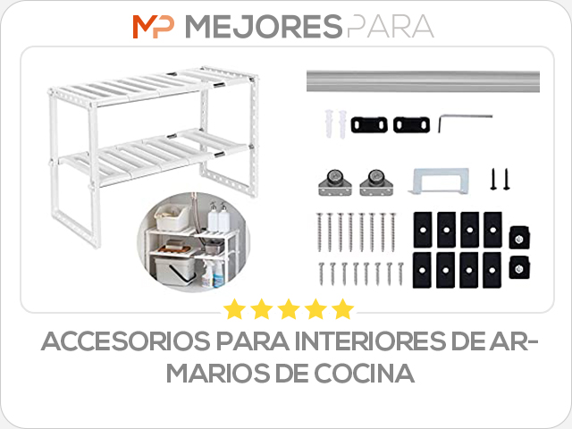 accesorios para interiores de armarios de cocina