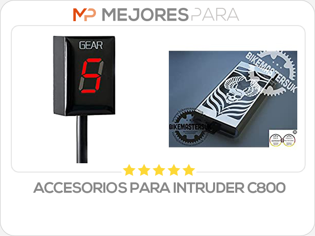 accesorios para intruder c800