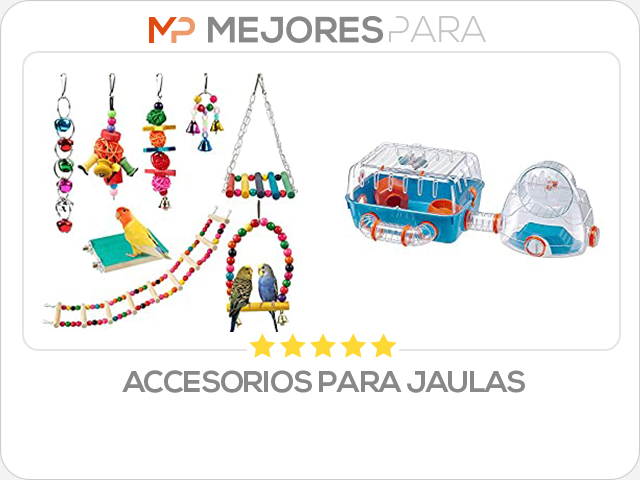 accesorios para jaulas