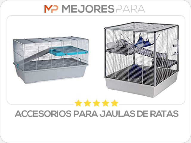 accesorios para jaulas de ratas