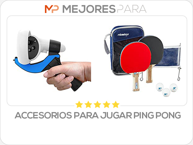 accesorios para jugar ping pong