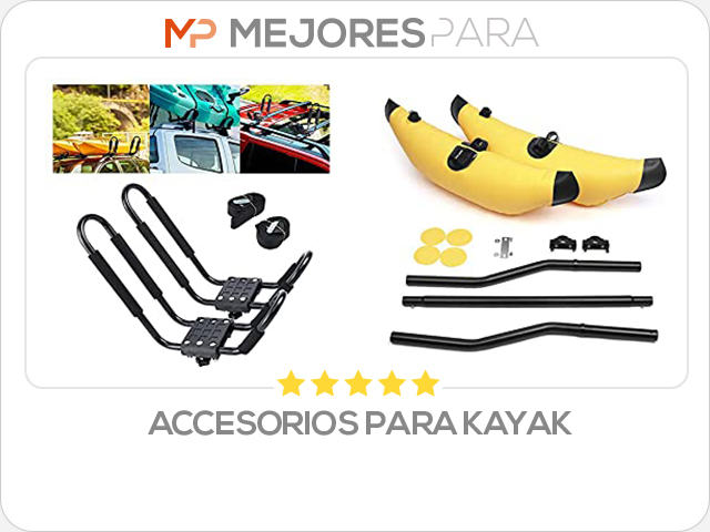 accesorios para kayak