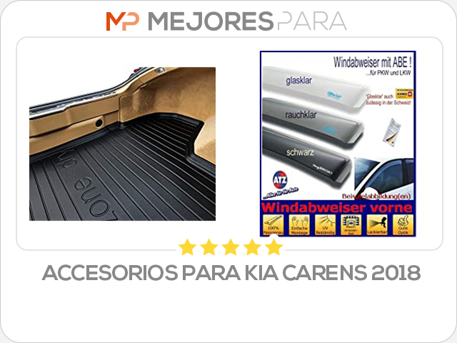 accesorios para kia carens 2018