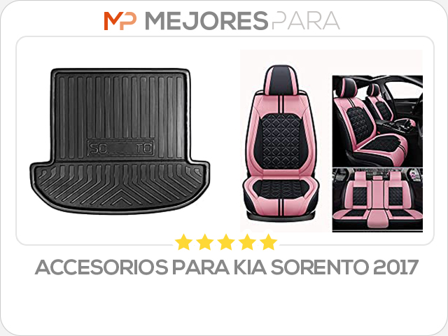 accesorios para kia sorento 2017