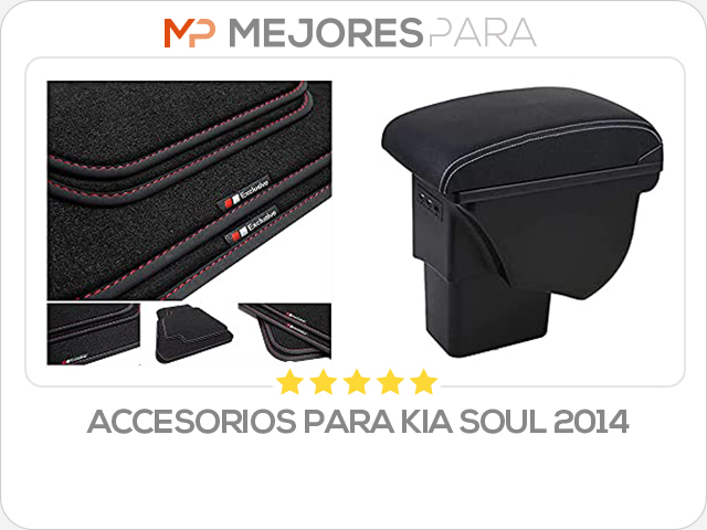 accesorios para kia soul 2014