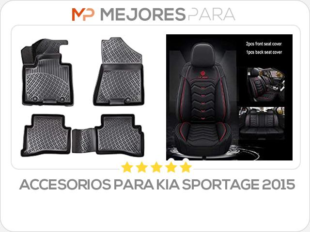 accesorios para kia sportage 2015