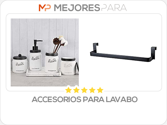 accesorios para lavabo