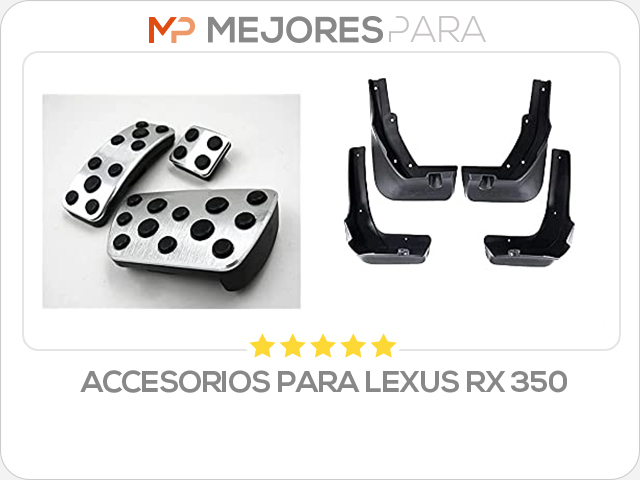 accesorios para lexus rx 350