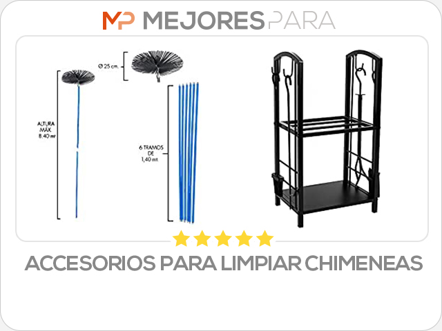 accesorios para limpiar chimeneas