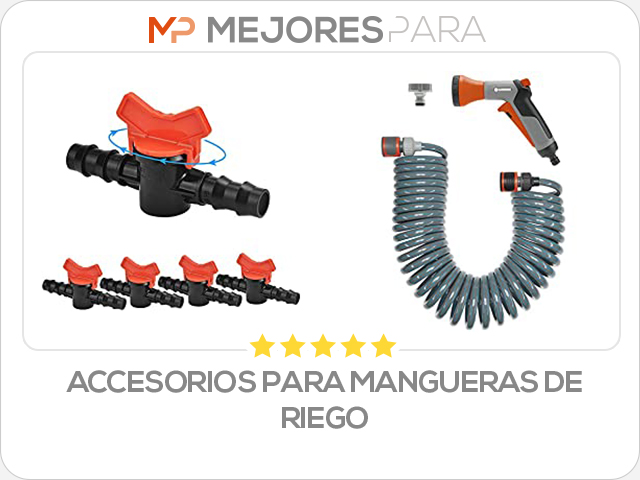 accesorios para mangueras de riego