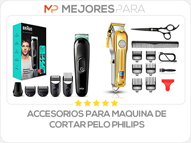 accesorios para maquina de cortar pelo philips