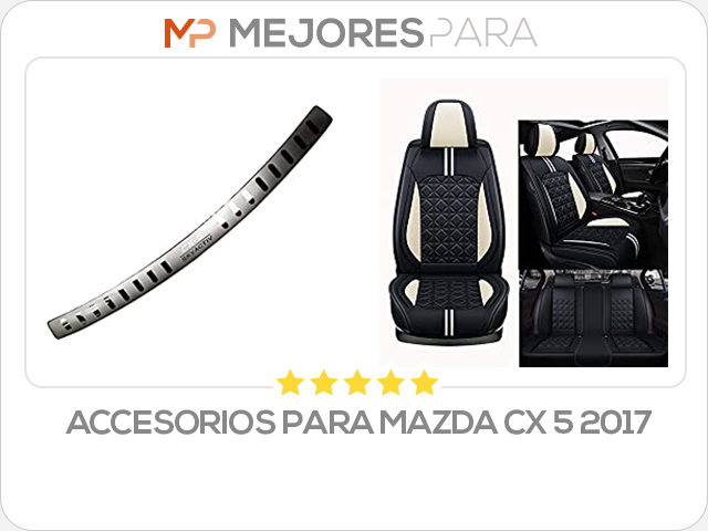 accesorios para mazda cx 5 2017