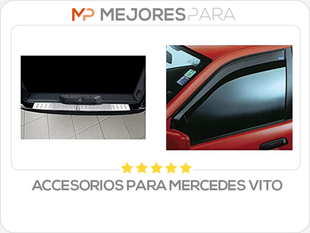 accesorios para mercedes vito