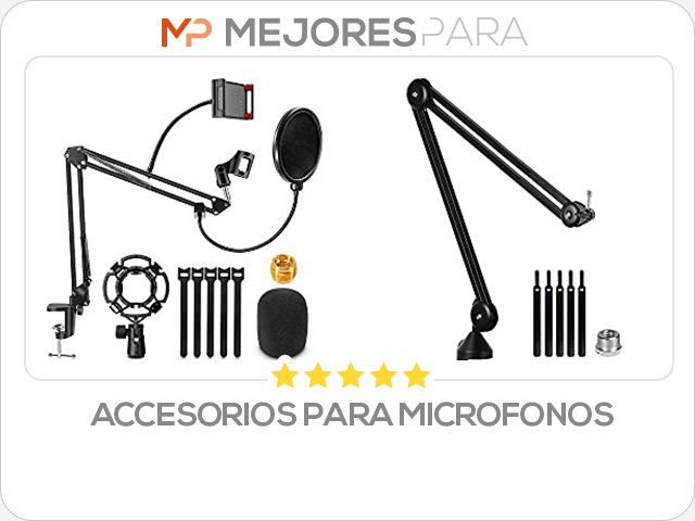 accesorios para microfonos