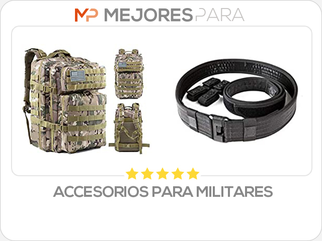 accesorios para militares