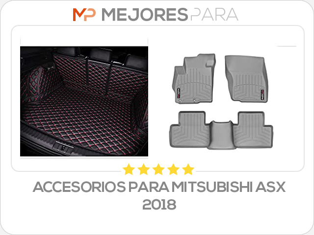 accesorios para mitsubishi asx 2018