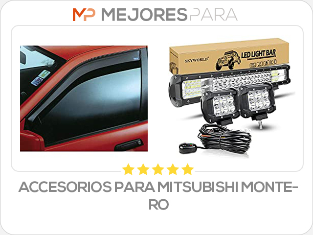 accesorios para mitsubishi montero