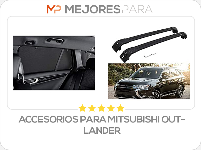 accesorios para mitsubishi outlander