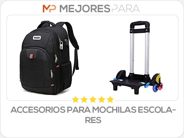 accesorios para mochilas escolares