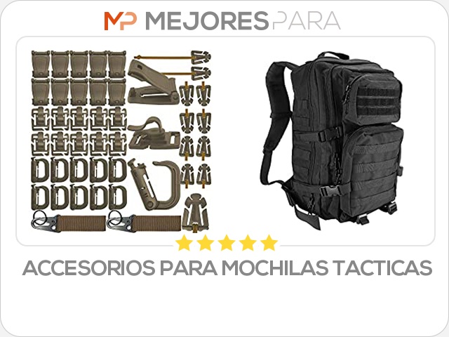 accesorios para mochilas tacticas