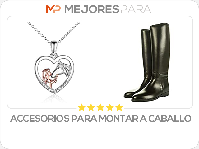 accesorios para montar a caballo