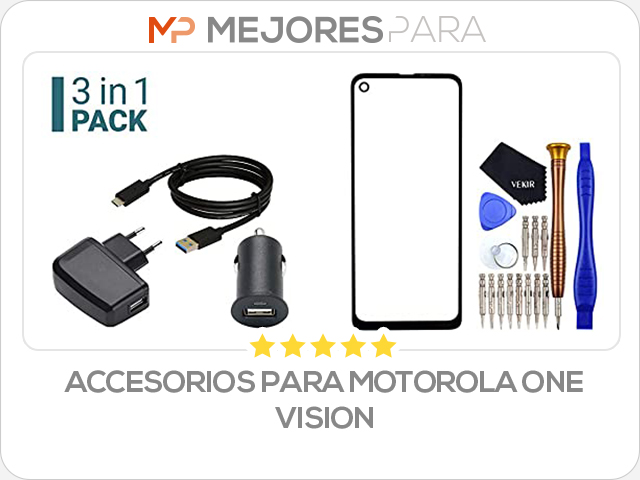 accesorios para motorola one vision