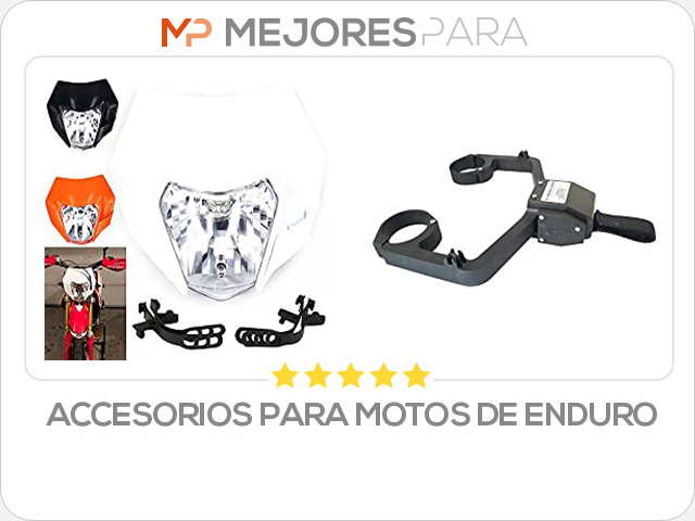 accesorios para motos de enduro