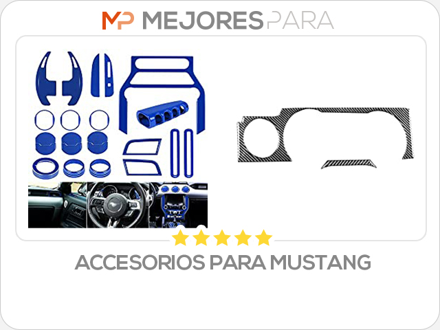 accesorios para mustang