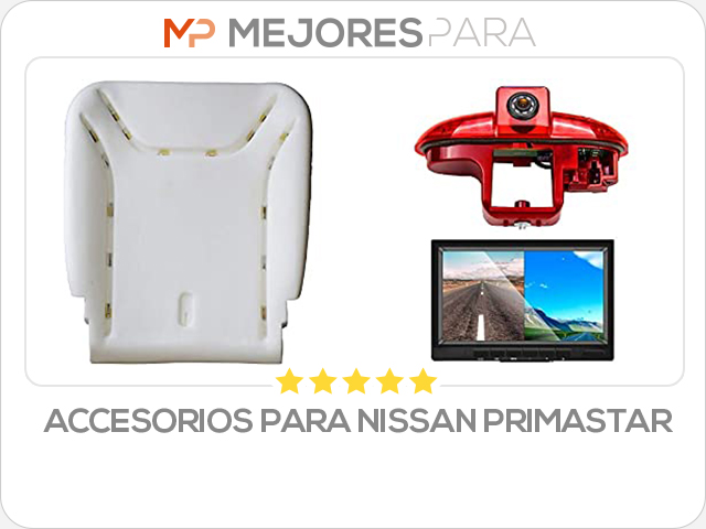 accesorios para nissan primastar