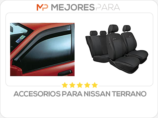 accesorios para nissan terrano