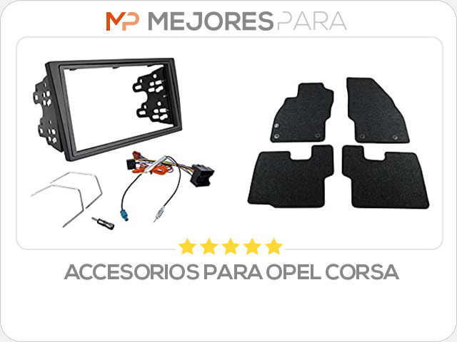 accesorios para opel corsa