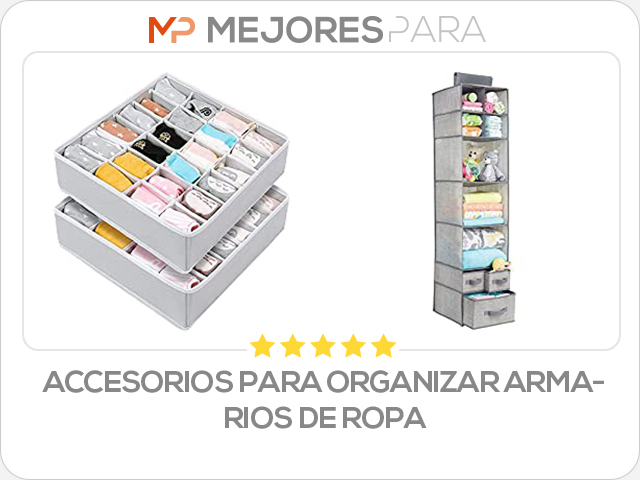 accesorios para organizar armarios de ropa