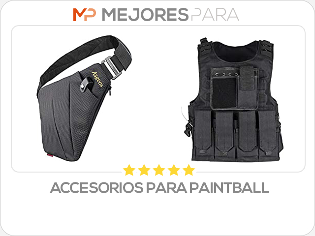 accesorios para paintball