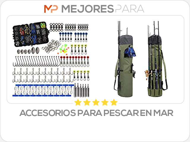 accesorios para pescar en mar