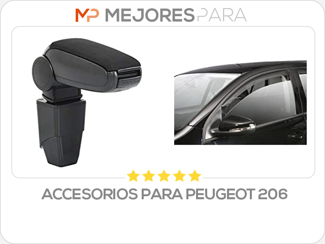 accesorios para peugeot 206