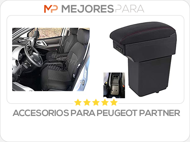 accesorios para peugeot partner