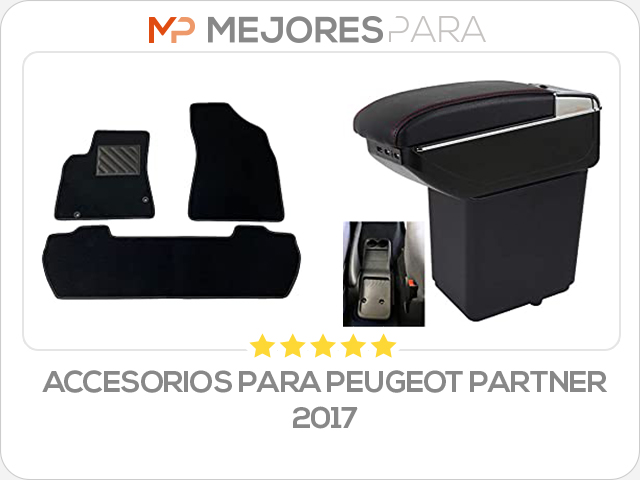 accesorios para peugeot partner 2017